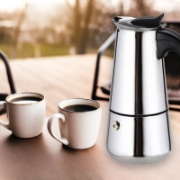 Image de Eisenbach EB-900CM: Cafetière Expresso en Acier Inoxydable - 9 Tasses