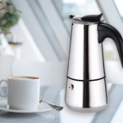 Image de Eisenbach EB-900CM: Cafetière Expresso en Acier Inoxydable - 9 Tasses