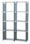 Picture of Herzberg HG-03626: 8-Layer Multi-purpose Bookshelf and Storage Rack (85x125cm) - Grey