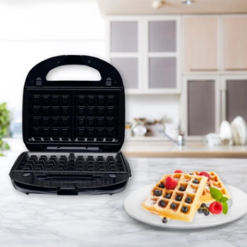 Show details for Eisenbach HW-1880: 3in1 Sandwich Press, Waffle, Grill Maker - 1000W Picture of Eisenbach HW-1880: 3in1 Sandwich Press, Waffle, Grill Maker - 1000W