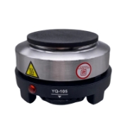 Image de Rosenberg YG-105: Plaque de Cuisson Electrique en Acier Inoxydable - 500W
