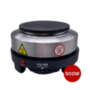 Image de Rosenberg YG-105: Plaque de Cuisson Electrique en Acier Inoxydable - 500W