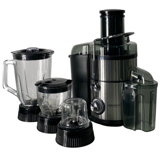 Image de Eisenbach HW-1508: Presse-agrumes, Robot culinaire, Mixeur et Broyeur 4 en 1 - 1000W