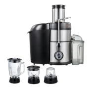 Image de Eisenbach HW-1508: Presse-agrumes, Robot culinaire, Mixeur et Broyeur 4 en 1 - 1000W