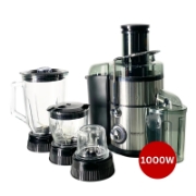 Image de Eisenbach HW-1508: Presse-agrumes, Robot culinaire, Mixeur et Broyeur 4 en 1 - 1000W