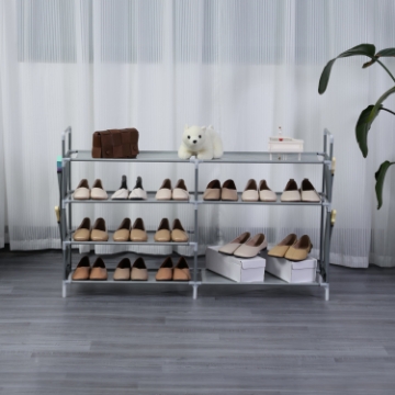 Show details for Herzberg HG-03596: 7- Layer Storage Shoe Rack (12x70cm) - Grey Picture of Herzberg HG-03596: 7- Layer Storage Shoe Rack (12x70cm) - Grey