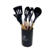 Image de Eisenbach A0022A: Ensemble D'ustensiles de Cuisine 7 pièces - Bois
