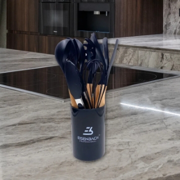 Show details for EisenbachA0022: 12-Piece Kitchen Utensils Set - Wood Picture of EisenbachA0022: 12-Piece Kitchen Utensils Set - Wood