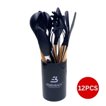 Show details for EisenbachA0022: 12-Piece Kitchen Utensils Set - Wood Picture of EisenbachA0022: 12-Piece Kitchen Utensils Set - Wood