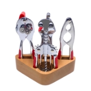 Image de Bachmayer BM-2502 : Ensemble de 5 Ustensiles de Cuisine