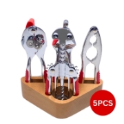 Image de Bachmayer BM-2502 : Ensemble de 5 Ustensiles de Cuisine