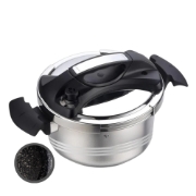 Picture of Royalty Line RL-28PS8LM: 28cm Marble Coated Pressure Cooker - 8L