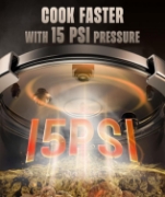 Picture of Royalty Line RL-28PS8LM: 28cm Marble Coated Pressure Cooker - 8L