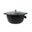 Picture of Rosenberg RB-36M2: Marble Coated Stew Pot with Glass Lid - 36cm