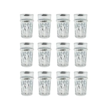 Show details for Eisenbach EB-GLS12S: 12-Pieces Tea Glasses with Silver Accent Picture of Eisenbach EB-GLS12S: 12-Pieces Tea Glasses with Silver Accent