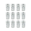 Picture of Eisenbach EB-GLS12S: 12-Pieces Tea Glasses with Silver Accent