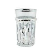 Picture of Eisenbach EB-GLS12S: 12-Pieces Tea Glasses with Silver Accent