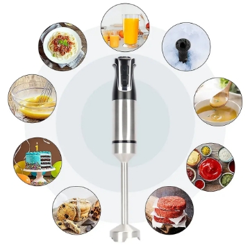 Show details for Royalty Line RL ESTM800BLK: Powerful Black Stick Immersion Blender for Smoothies and Soups Picture of Royalty Line RL ESTM800BLK: Powerful Black Stick Immersion Blender for Smoothies and Soups