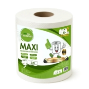 Image de Herzberg Essentials HG-ETP300: Lot de 6 rouleaux d'essuie-tout en cellulose biodégradable 4 épaisseurs, non parfumés