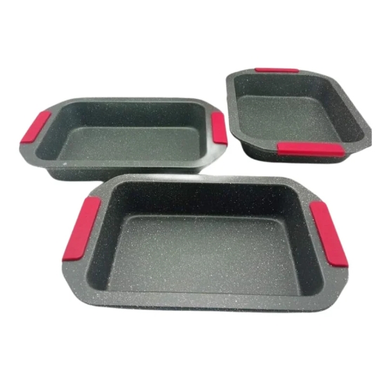 Image de Platinum Cookware PL-CS1003S: Ensemble de 3 moules à pâtisserie
