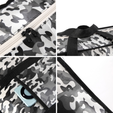 Show details for Comfy Nest CN-02539: 10-Piece Bundle of Assorted Non-Woven Reusable Shopping Bags with Reinforced Handles and Front Pocket – 50cm x 35cm x 20cm Picture of Comfy Nest CN-02539: 10-Piece Bundle of Assorted Non-Woven Reusable Shopping Bags with Reinforced Handles and Front Pocket – 50cm x 35cm x 20cm