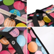 Image de Comfy Nest CN-02577: Lot de 10 sacs d'épicerie et de courses surdimensionnés non tissés avec poignée renforcée et fermeture éclair – 90 cm x 60 cm x 30 cm