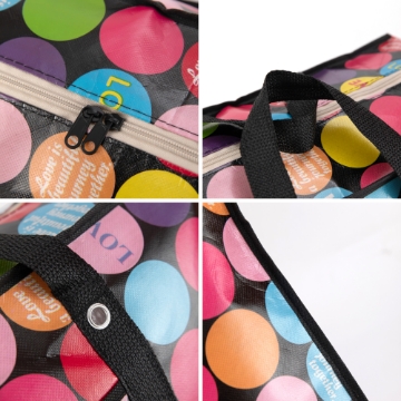 Show details for Comfy Nest CN-02577: 10-Piece Bundle Oversized Non-Woven Grocery and Shopping Bags with Reinforced Handle and Zipper – 90cm x 60cm x 30cm Picture of Comfy Nest CN-02577: 10-Piece Bundle Oversized Non-Woven Grocery and Shopping Bags with Reinforced Handle and Zipper – 90cm x 60cm x 30cm