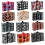 Afbeeldingen van Comfy Nest CN-02546: 10-delige bundel met diverse non-woven boodschappentassen met versterkte handvatten, ritssluiting en zak – 60 cm x 45 cm x 20 cm