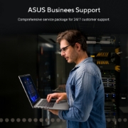 Image de ASUS ExpertBook P3 P3405CVA-LY0267X Intel® Core™ i7 i7-13620H Ordinateur portable 35,6 cm (14") WUXGA 32 Go DDR5-SDRAM 1 To SSD Wi-Fi 6 (802.11ax) Windows 11 Pro Belge Gris