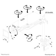 Picture of Neomounts FPMA-D930 Monitor arm 10-30"