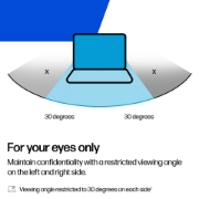 Picture of HP 14 Widescreen Laptop Privacy Filter