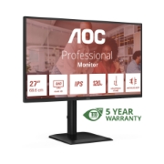 Picture of AOC E4 Q27E4U computer monitor 68.6 cm (27") 2560 x 1440 pixels Quad HD LED Black