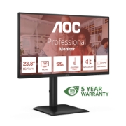 Afbeeldingen van AOC E4 24E4CV computer monitor 60,5 cm (23.8") 1920 x 1080 Pixels Full HD LED Zwart