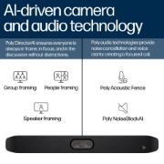 Image de Poly Studio X32 All-In-One Video Bar No Radio or No Power Supply TAA