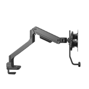 Picture of ACT Monitor arm 32" office premium, gas spring, crossbar, 2 monitors