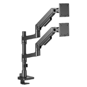 Picture of ACT Monitor arm 49" office premium, gas spring, pole mounted, 2 monitors