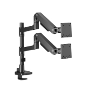 Picture of ACT Monitor arm 49" office premium, gas spring, pole mounted, 2 monitors