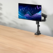 Picture of ACT Monitor arm 40" office solid pro, mechanical spring, 1 monitor
