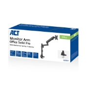 Picture of ACT Monitor arm 40" office solid pro, mechanical spring, 1 monitor