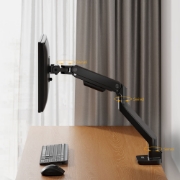 Picture of ACT Monitor arm 49" office premium, gas spring, 1 monitor