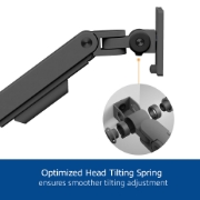 Picture of ACT Monitor arm 49" office premium, gas spring, 1 monitor