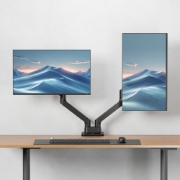 Picture of ACT Monitor arm 35" office premium, gas spring, 2 monitors