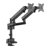 Picture of ACT Monitor arm 35" office solid pro, mechanical spring, 2 monitors