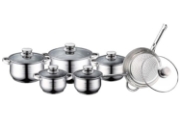 Picture of Royalty Line RL-1231: 12 Pieces Cookware Set with Glass Lid