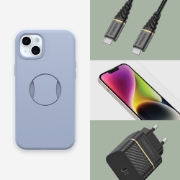 Image de OtterBox OtterGrip Symmetry Series pour iPhone 15 Plus, You Do Blue (Blue)