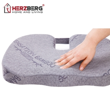 Show details for Herzberg HG-8040: Sensation Bamboo Cushion Picture of Herzberg HG-8040: Sensation Bamboo Cushion