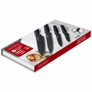Picture of Royalty Line RL-MB4: 4 Pieces Marble Coated Knife Set with Free Ceramic Peeler