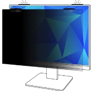 Afbeeldingen van 3M Privacy Filter voor 25in Volledig Scherm Monitor met COMPLY™ Magnetische Bevestiging, 16:9, PF250W9EM