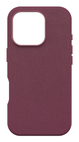 Picture of OtterBox Symmetry Series Cactus Leather for MagSafe for iPhone 16 Pro, Maroon Bells