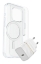 Picture of OtterBox Symmetry Series Clear for MagSafe + Premium Glass + Fast Charge Wall Charger USB-C 30W Type C for Apple iPhone 16 Pro